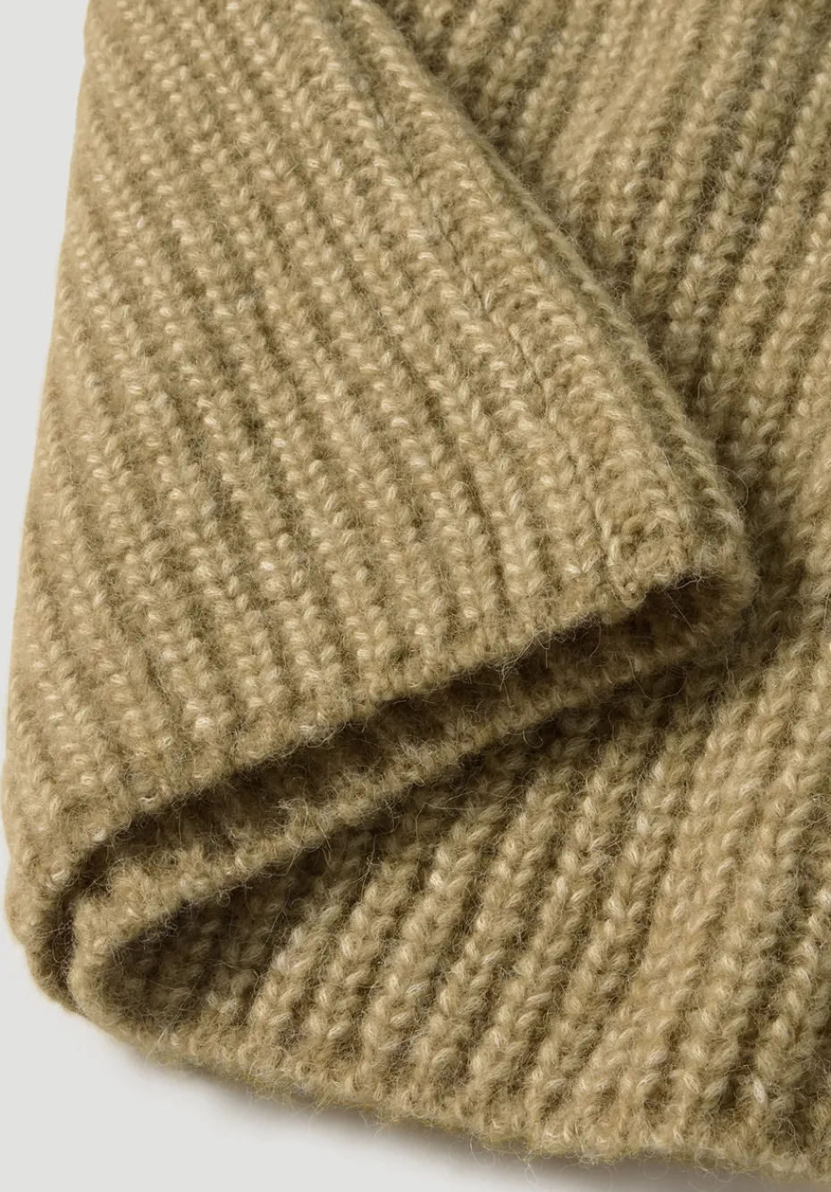 hessnatur Strick Rollkragenpullover Relaxed aus Alpaka mit Bio-Baumwolle von messing Best
