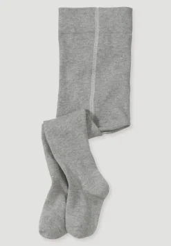 hessnatur Strumpfhose aus Bio-Baumwolle von grau Best