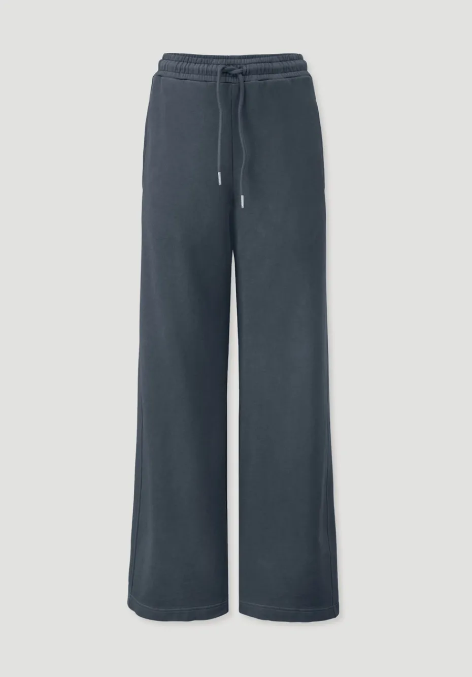 hessnatur Sweat Hose Wide Leg Relaxed aus reiner Bio-Baumwolle von dunkles petrol Online