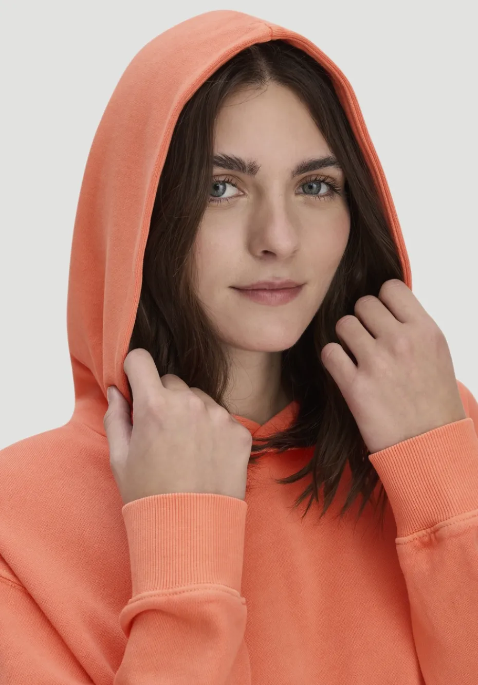 hessnatur Sweathoodie Relaxed aus Bio-Baumwolle von sonnenapricot Clearance