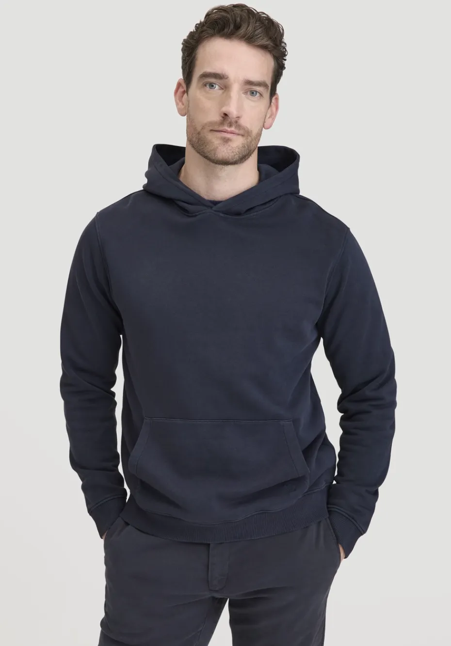 hessnatur Sweathoodie Relaxed aus reiner Bio-Baumwolle von marine Best