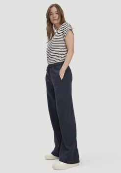 hessnatur Sweathose Wide Leg Relaxed aus Bio-Baumwolle von marine Best