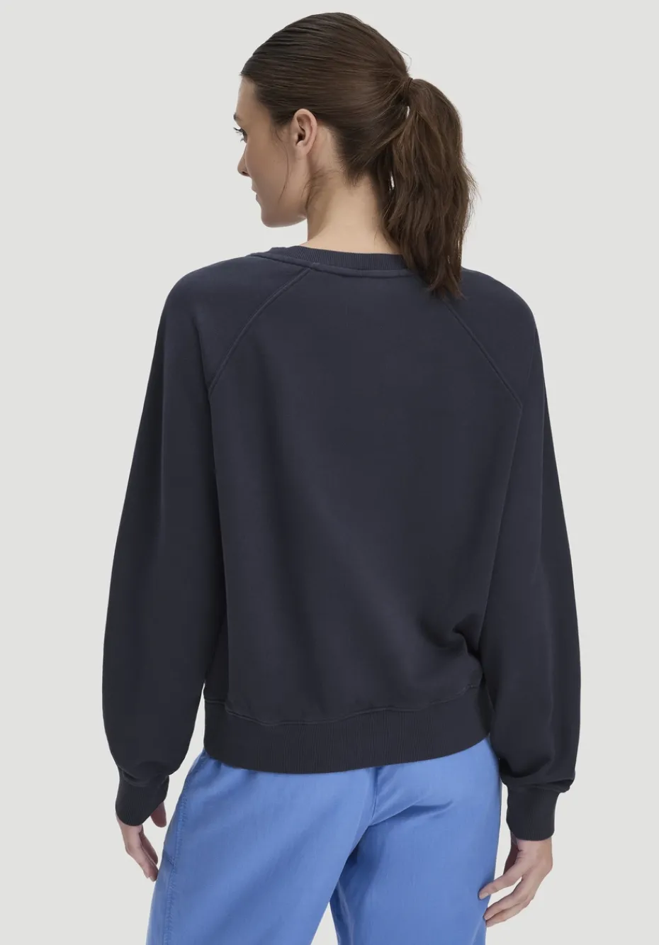 hessnatur Sweatshirt Oversize aus Bio-Baumwolle von marine Outlet