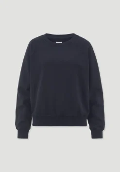 hessnatur Sweatshirt Oversize aus Bio-Baumwolle von marine Outlet