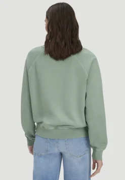 hessnatur Sweatshirt Oversize aus Bio-Baumwolle von mattgrün Hot
