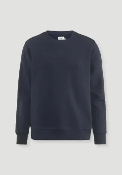 hessnatur Sweatshirt Regular aus reiner Bio-Baumwolle von marine Hot