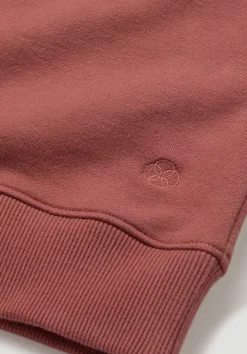 hessnatur Sweatshirt Regular BETTERRECYCLING aus reiner Bio-Baumwolle von terrakotta