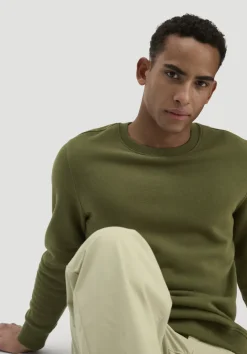 hessnatur Sweatshirt Regular BETTERRECYCLING aus reiner Bio-Baumwolle von seetang