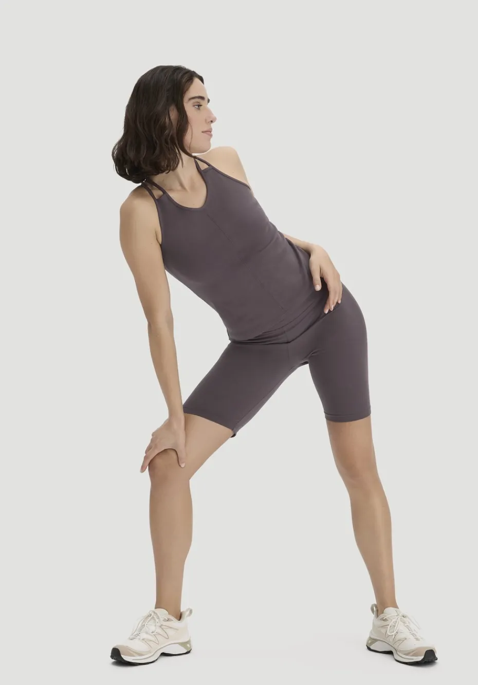 hessnatur Top Fitted ACTIVE COMFORT aus Bio-Baumwolle von mauvebraun Best