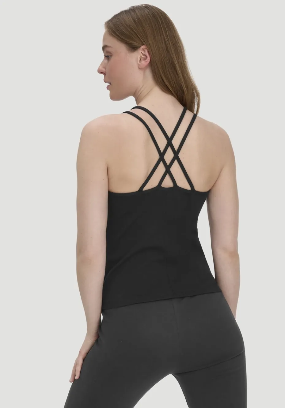 hessnatur Top Fitted ACTIVE COMFORT aus Bio-Baumwolle von schwarz Best
