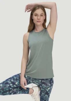 hessnatur Top Regular ACTIVE COMFORT aus TENCEL™ Lyocell von mattgrün Best