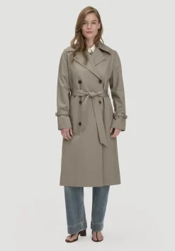 hessnatur Trenchcoat Relaxed NATURE SHELL aus reiner Bio-Baumwolle von beige Outlet