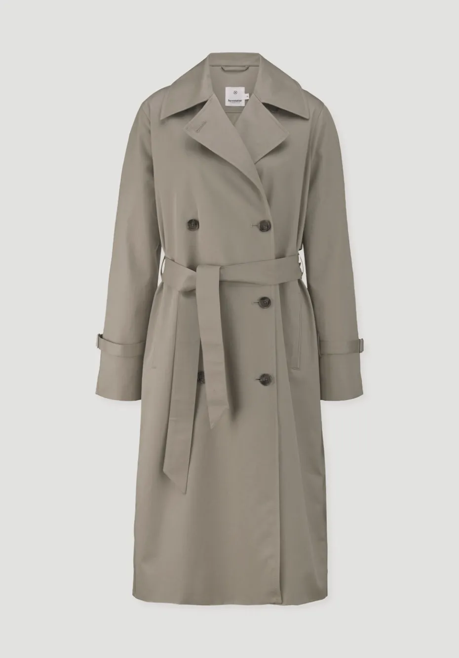 hessnatur Trenchcoat Relaxed NATURE SHELL aus reiner Bio-Baumwolle von beige Outlet