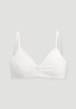 hessnatur Triangel BH bügellos COTTON FEEL aus Bio-Baumwolle von naturweiss New