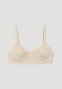 hessnatur Triangel BH bügellos PURE SENSE aus TENCEL™ Modal von puder Hot