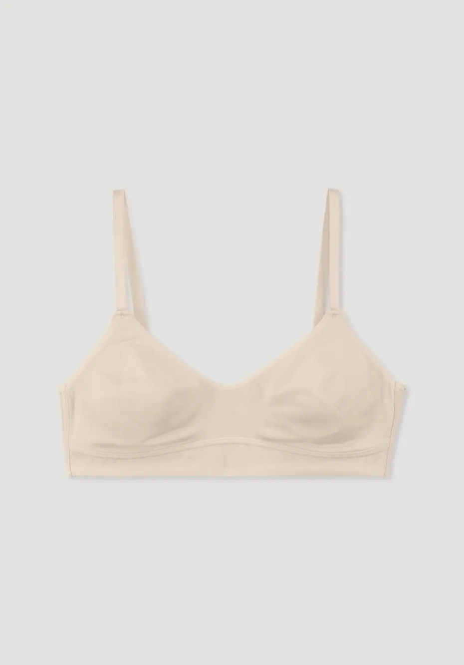 hessnatur Triangel BH bügellos PURE SENSE aus TENCEL™ Modal von puder Hot