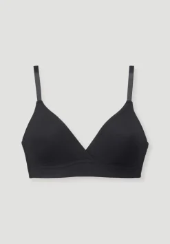 hessnatur Triangel BH bügellos PURE SENSE aus TENCEL™ Modal von schwarz Best