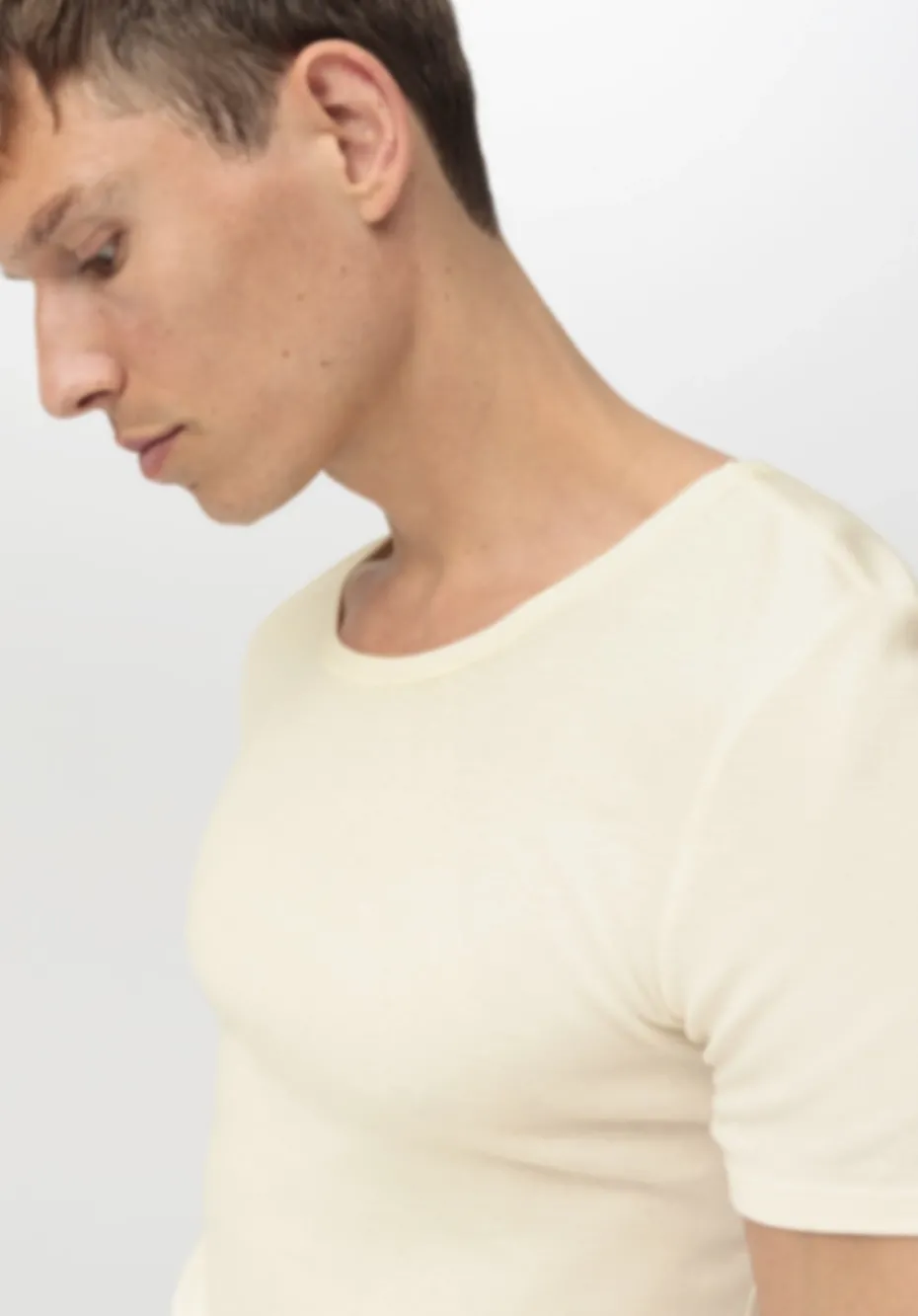 hessnatur T-Shirt im 2er-Pack PURE E aus reiner Bio-Baumwolle von natur Best