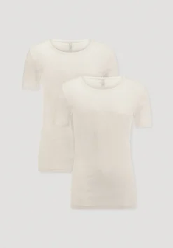 hessnatur T-Shirt im 2er-Pack PURE E aus reiner Bio-Baumwolle von natur Best