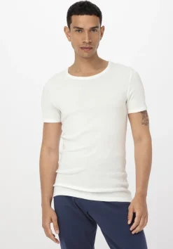 hessnatur T-Shirt im 2er-Pack PURE NATURE aus reiner Bio-Baumwolle von naturweiss Clearance