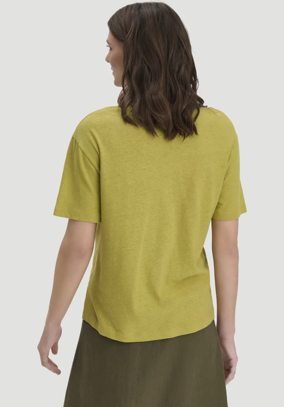 hessnatur T-Shirt Oversize aus Leinen und Bio-Baumwolle von sommermoos New