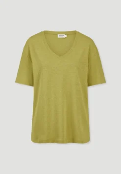 hessnatur T-Shirt Oversize aus Leinen und Bio-Baumwolle von sommermoos New