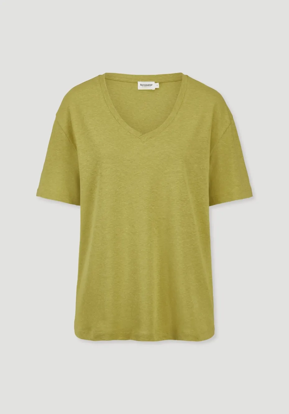 hessnatur T-Shirt Oversize aus Leinen und Bio-Baumwolle von sommermoos New