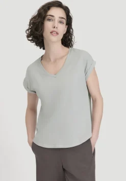 hessnatur T-Shirt Oversize aus reiner Bio-Baumwolle von nebelgrau Discount