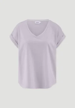 hessnatur T-Shirt Oversize aus reiner Bio-Baumwolle von pastell lavendel Hot