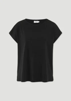 hessnatur T-Shirt Oversize aus TENCEL™ Lyocell mit Bio-Baumwolle von schwarz Sale