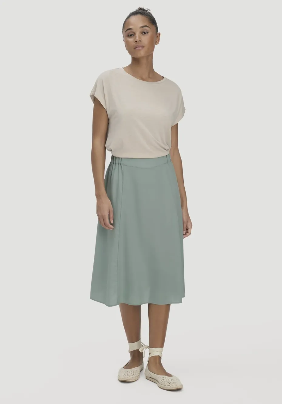 hessnatur T-Shirt Oversize aus TENCEL™ Lyocell mit Bio-Baumwolle von düne Best