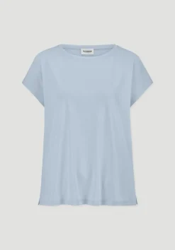 hessnatur T-Shirt Oversize aus TENCEL™ Lyocell mit Bio-Baumwolle von perlblau Discount