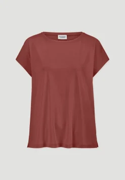 hessnatur T-Shirt Oversize aus TENCEL™ Lyocell mit Bio-Baumwolle von terrakotta Discount