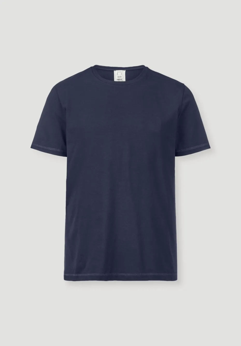 hessnatur T-Shirt PURE COTTON aus reiner Bio-Baumwolle von dunkelblau
