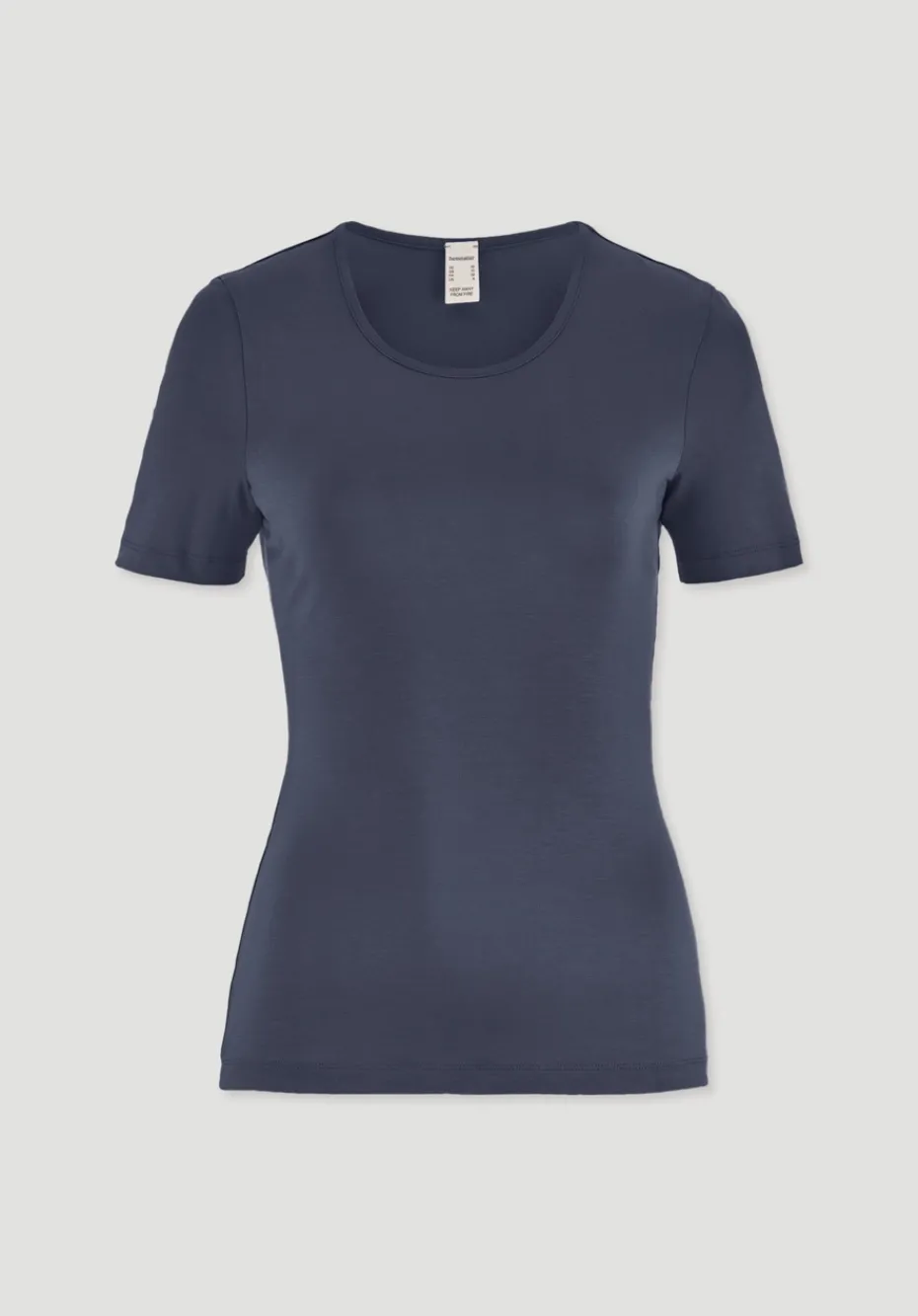 hessnatur T-Shirt PURE FLOW aus TENCEL™ Modal von mitternachtsblau Outlet