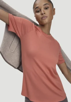 hessnatur T-Shirt Regular ACTIVE COMFORT aus TENCEL™ Lyocell von pfirsichrot Sale