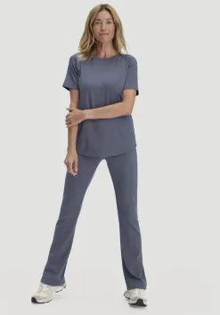hessnatur T-Shirt Regular ACTIVE COMFORT aus TENCEL™ Lyocell von schieferblau New