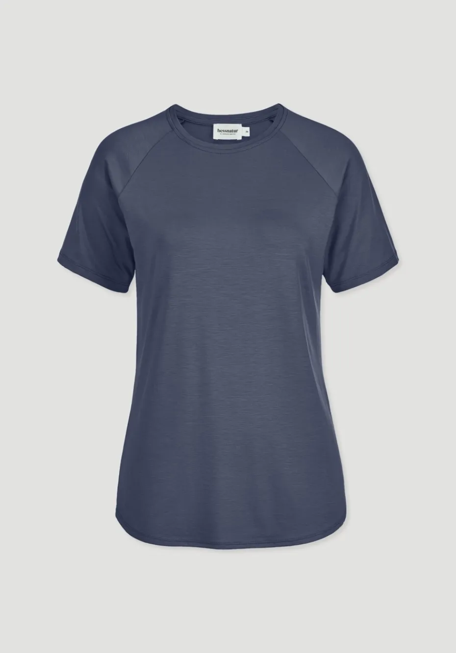 hessnatur T-Shirt Regular ACTIVE COMFORT aus TENCEL™ Lyocell von mitternachtsblau