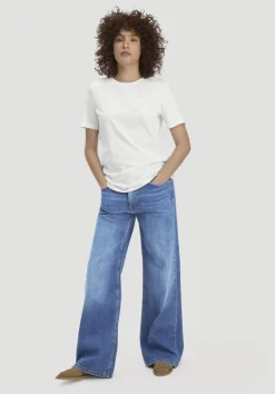 hessnatur T-Shirt Regular aus Regenerative Organic Cotton (ROC) von naturweiss