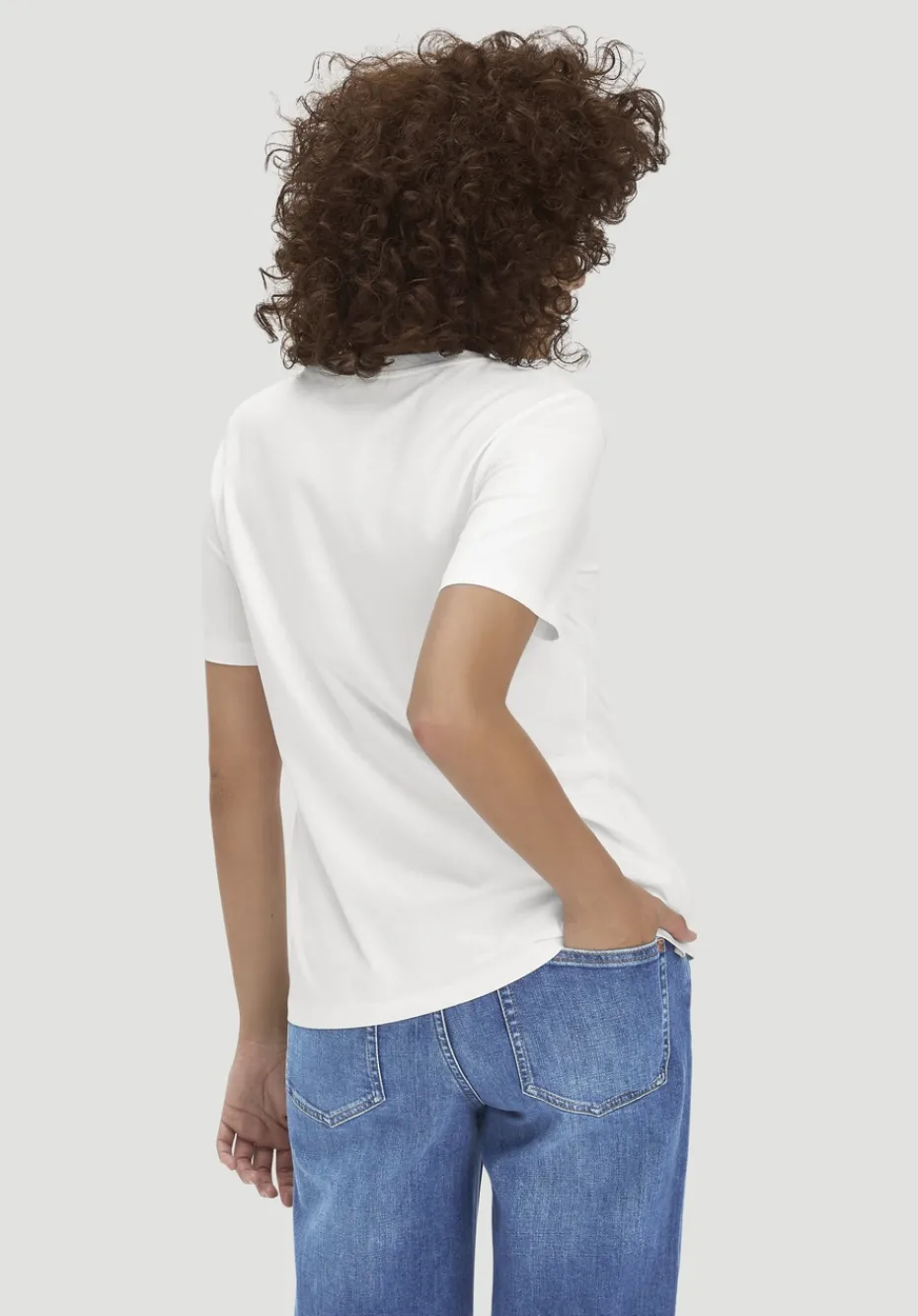 hessnatur T-Shirt Regular aus Regenerative Organic Cotton (ROC) von naturweiss