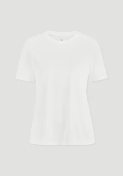 hessnatur T-Shirt Regular aus Regenerative Organic Cotton (ROC) von naturweiss