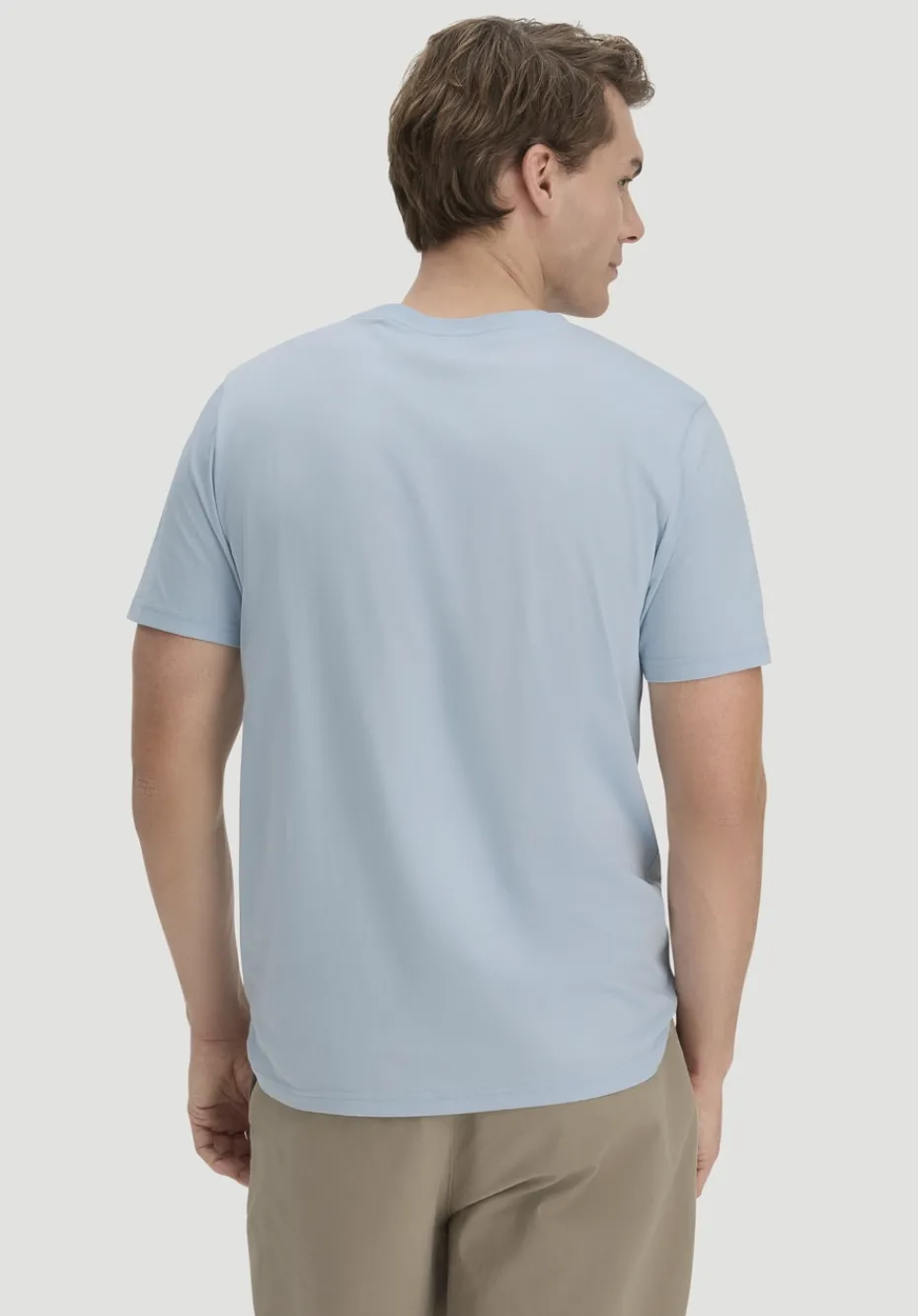 hessnatur T-Shirt Regular aus Regenerative Organic Cotton (ROC) von perlblau Clearance