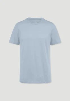 hessnatur T-Shirt Regular aus Regenerative Organic Cotton (ROC) von perlblau Clearance