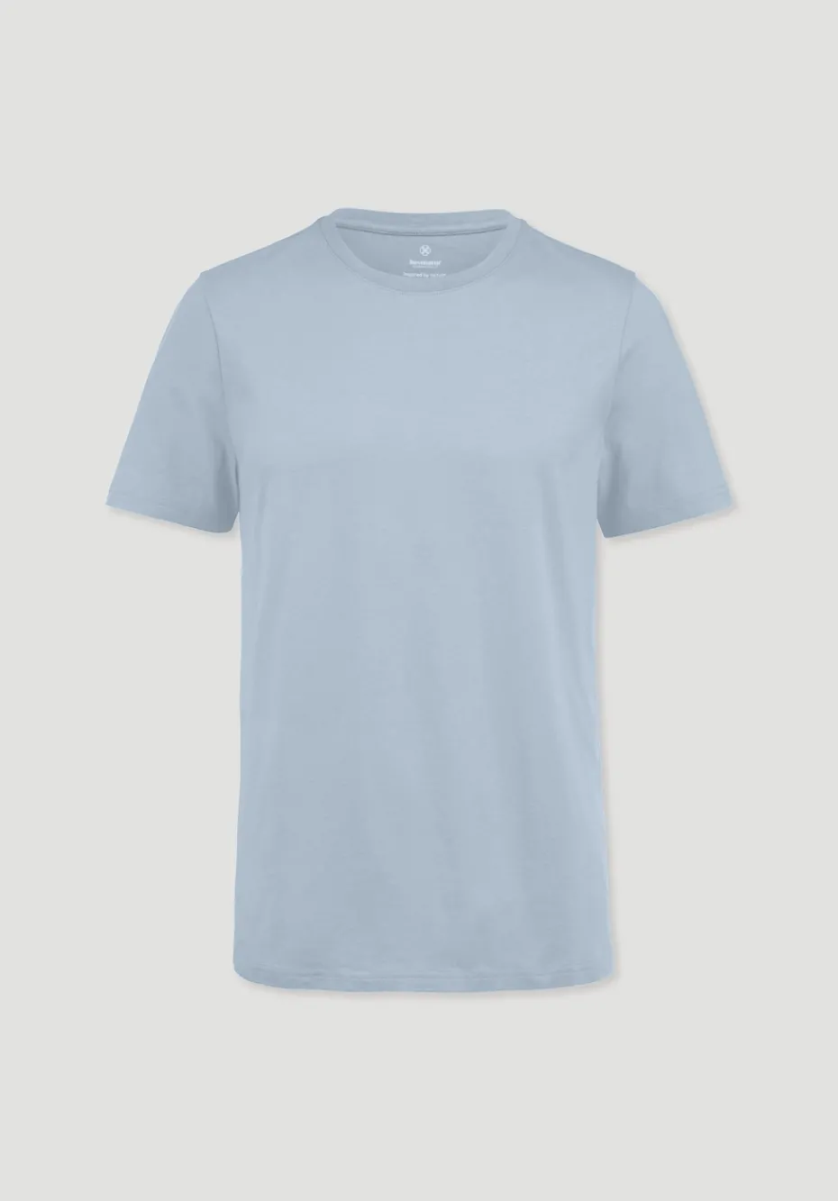 hessnatur T-Shirt Regular aus Regenerative Organic Cotton (ROC) von perlblau Clearance