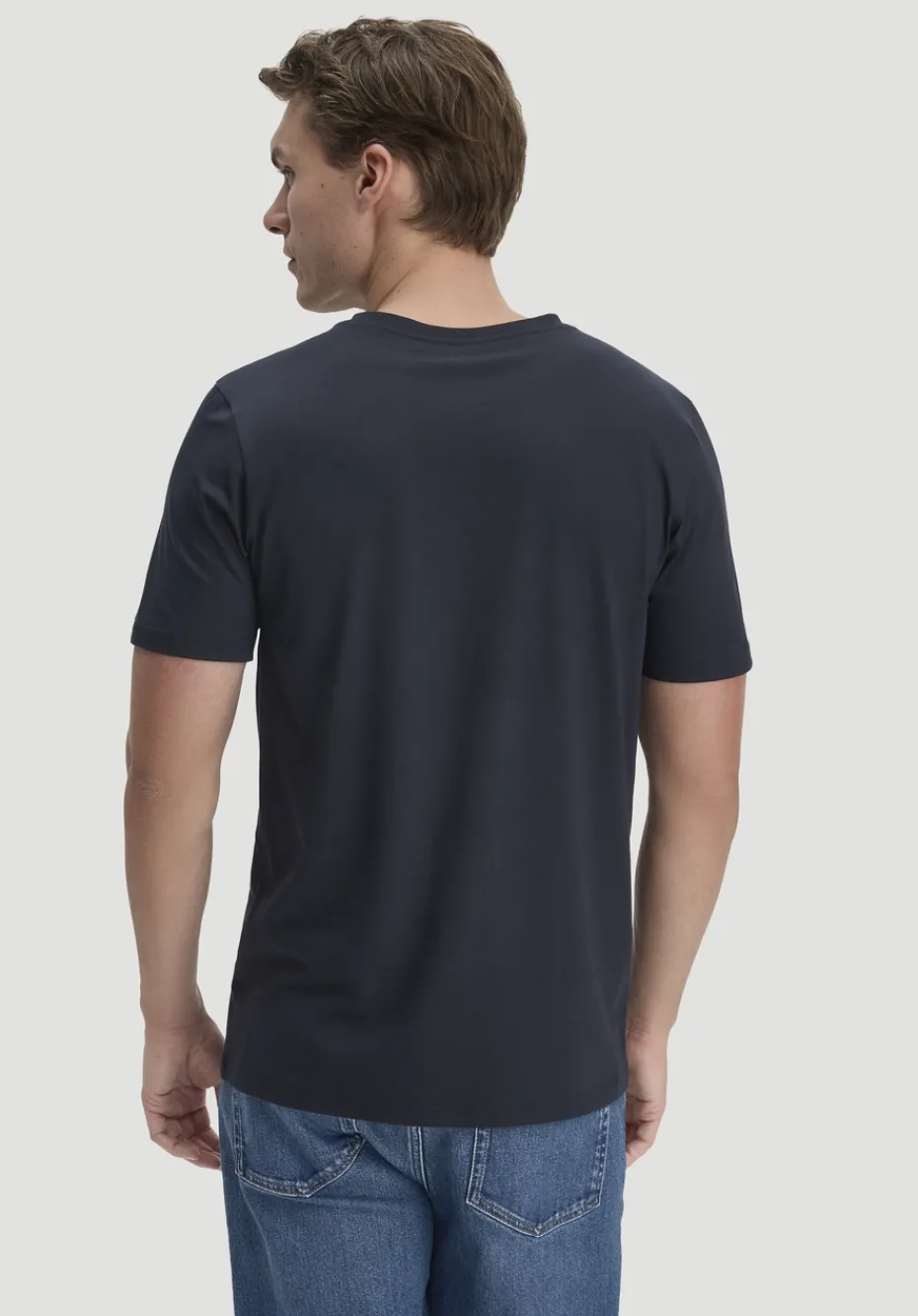 hessnatur T-Shirt Regular aus Regenerative Organic Cotton (ROC) von marine Online