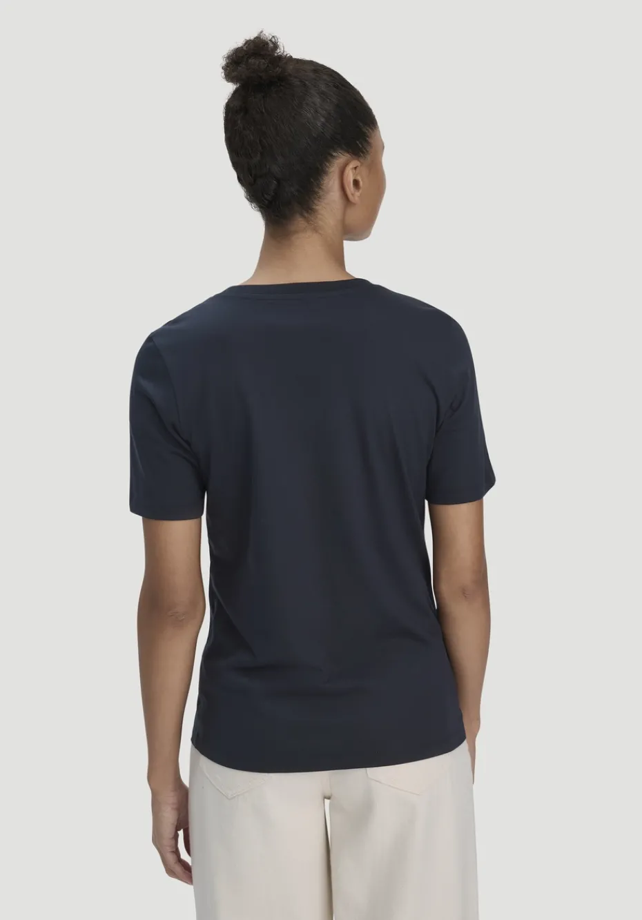 hessnatur T-Shirt Regular aus Regenerative Organic Cotton (ROC) von marine
