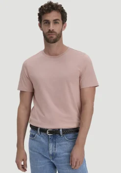 hessnatur T-Shirt Regular aus Regenerative Organic Cotton (ROC) von rosé Hot