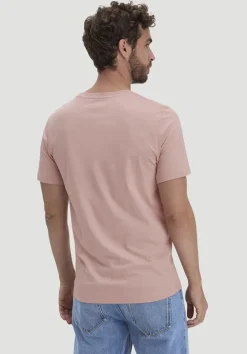 hessnatur T-Shirt Regular aus Regenerative Organic Cotton (ROC) von rosé Hot