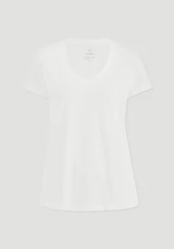 hessnatur T-Shirt Regular aus Regenerative Organic Cotton (ROC) von naturweiss