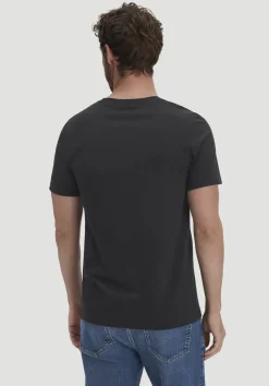 hessnatur T-Shirt Regular aus Regenerative Organic Cotton (ROC) von schwarz Clearance